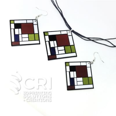 Collana Mondrian  in stampa 3d